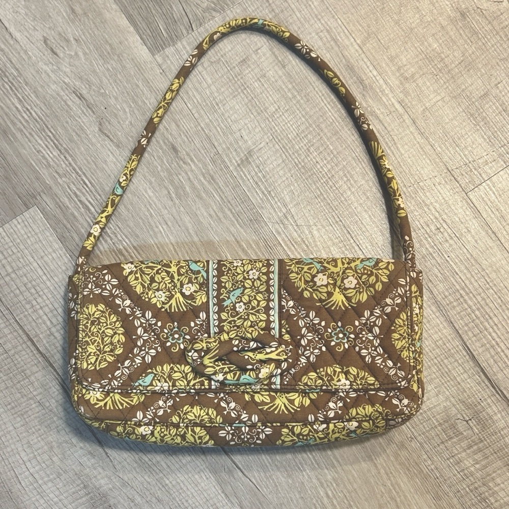 Vera Bradley Sittin in a Tree Knot Just a Clutch Shoulder Purse Retired
